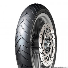 Pneu 14 pouces 90/80x14 scootsmart front/rear tl 49p marque Dunlop pour scooter