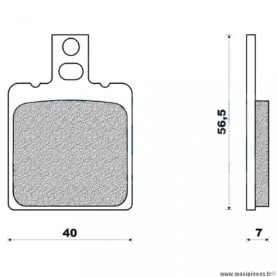 Plaquettes de frein 85 g1050 avant + arrière marque Galfer pour moto cagiva / ducati / sach / ktm