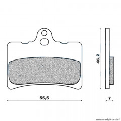 Plaquettes de frein 98 g1050 arrière marque Galfer pour moto beta 125 + avant cagiva super city