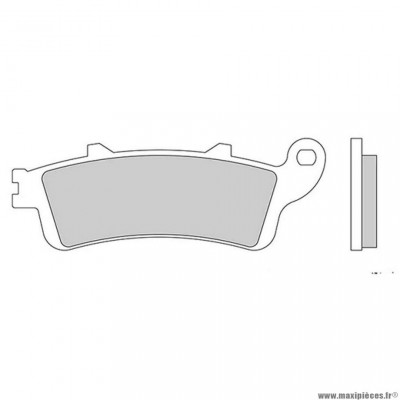 Plaquettes de frein 53 g1050 avant marque Galfer pour maxi-scooter 125 pantheon / 250 jazz / foresight / silverwing