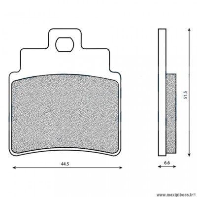 Plaquettes de frein 78 g1050 avant + arrière marque Galfer pour maxi-scooter 125 / 250 / 300 sym gts / joymax / grand dink