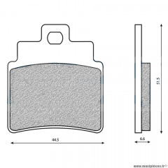 Plaquettes de frein 78 g1050 avant + arrière marque Galfer pour maxi-scooter 125 / 250 / 300 sym gts / joymax / grand dink * Prix spécial !
