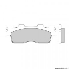 Plaquettes de frein 64 g1050 arrière marque Galfer pour maxi-scooter 125 downtown i après 2009 / super dink après 2010