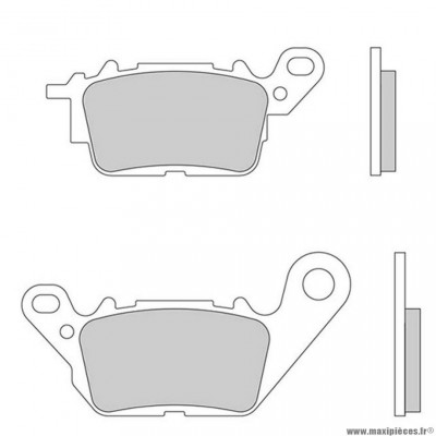 Plaquettes de frein 58 g1050 avant marque Galfer pour maxi-scooter 125 yamaha nmax / mbk ocito