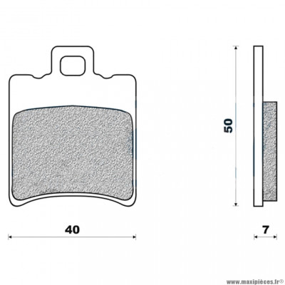 Plaquettes de frein 03 g1380 avant marque Galfer pour scooter booster / nitro / sr50 / ovetto / aerox / neos / machg