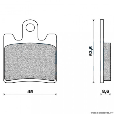 Plaquettes de frein 13 g1380 avant marque Galfer pour maxi-scooter 125 dealim s2 / otelo / 250 burgman