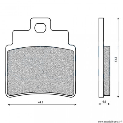 Plaquettes de frein 78 g1380 avant + arrière marque Galfer pour maxi-scooter 125 / 250 / 300 sym gts / joymax / grand dink