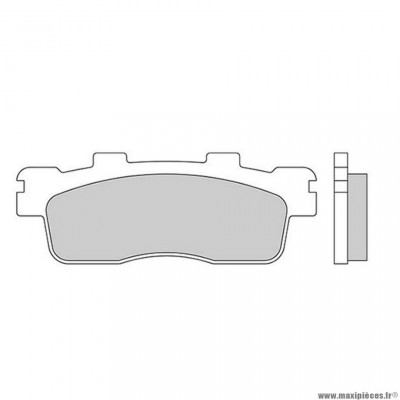 Plaquettes de frein 64 g1380 arrière marque Galfer pour maxi-scooter 125 downtown i après 2009 / super dink après 2010