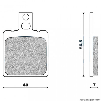 Plaquettes de frein 85 g1054 avant + arrière marque Galfer pour moto cagiva / ducati / sach / ktm