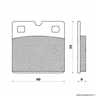 Plaquettes de frein 188 g1054 avant / arrière marque Galfer pour moto bmw r65r / k75 / r80gs / r100 / ducati / mz