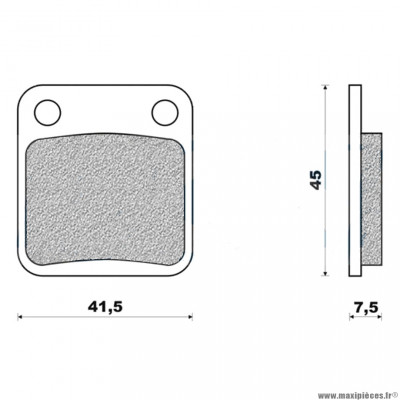 Plaquettes de frein 09 g1054 avant + arrière marque Galfer pour scooter peugeot vivacity / sum up / daelim