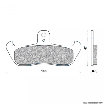 Plaquettes de frein 123 g1054 avant / arrière Galfer pour moto aprilia / cagiva / gilear / husqvarna / laverda