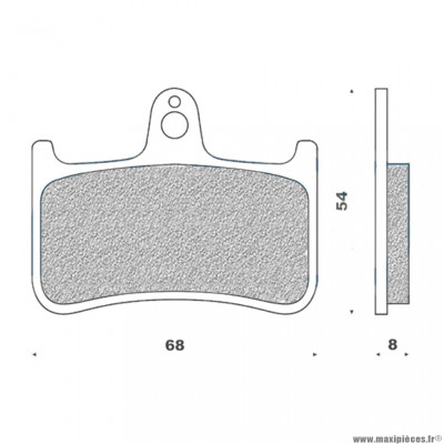 Plaquettes de frein 141 g1054 avant marque Galfer pour moto honda 900 hornet / cbr900rr / vtr