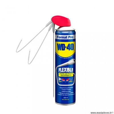Huile / lubrifiant multifonction wd40 600ml flexible (aérosol)