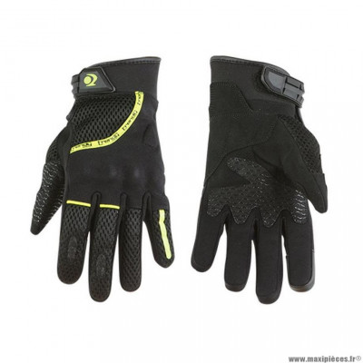 Gants été marque Trendy gt225 - callao noir/jaune fluo taille 08 s - epi 1 kp