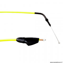 Câble de transmission embrayage teflon jaune fluo marque Doppler pour 50 à boite sherco se-r / sm-r