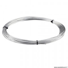 Câble acier galva diamètre 1.5mm (vendu en rouleau de 50 mètres) pour réfection câble gaz