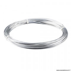 Câble acier galva diamètre 2.0mm (vendu en rouleau de 50 mètres) / réfection câble embrayage