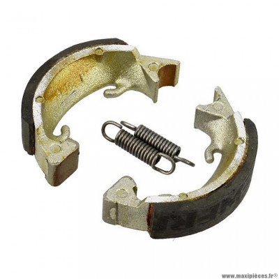 Machoires de frein (x2) avant / arrière type leleu d70x16 marque Newfren pour mobylette 101 / 102 / adaptable solex 3300