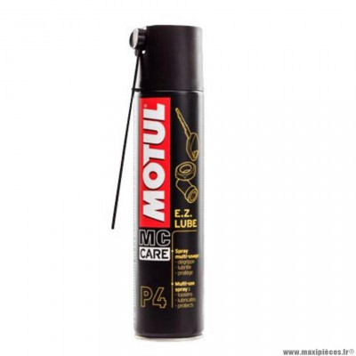 Huile / lubrifiant multifonction marque Motul p4 e.z lube (aérosol 400ml)