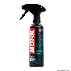 Nettoyant e7 insect remover (pulvérisateur 400ml) marque Motul pour moto / scooter