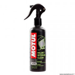 Nettoyant intérieur casque marque Motul m2 helmet interior clean (pulvérisateur 250ml)