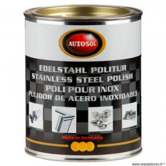 Autosol stainless steel polish (pot 750ml) - pour application sur acier inoxydable