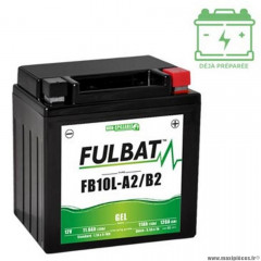 Batterie marque Fulbat fb10l-a2 / b2 12v11ah lg133 l90 h145 (gel - sans entretien)