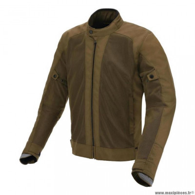 Blouson moto marque Tucano Urbano network 2g vert militaire (48) m