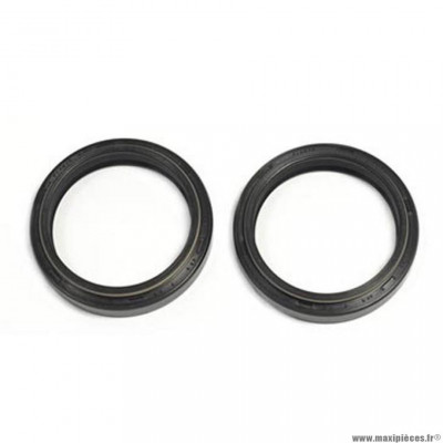 Joints spi fourche (x2) 40x49.5x7 / 9.5 marque Athena pour moto