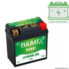 Batterie marque Fulbat fltk01 12v lithium lg86 l48 h90 pour ktm sx-f 250 / 350 / 450