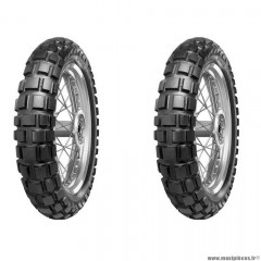 Op train pneu 18 + 21 pouces 110/80x18 + 80/90x21 tkc80 twinduro marque Continental pour moto