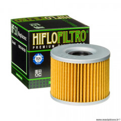 Filtre à huile HF531 marque Hiflofiltro pour moto