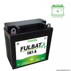 Batterie marque Fulbat fb7-a (12n7-4a) 12v8ah lg135 l75 h133 - gel activee usine