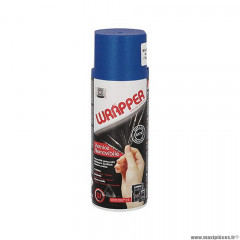 Bombe peinture marque HQS wrapper par bleu (400ml) - retirable