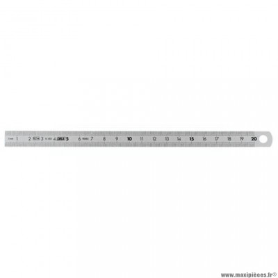 Reglet inox flexible marque Facom 150mm 2 faces