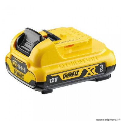 Batterie xr 12v 3ah li-ion dewalt