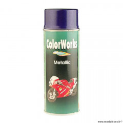 Bombe peinture marque Motip violet métal (400ml) acrylique