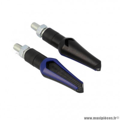 Clignotants marque Blackway blazars led couleur bleu (x2)