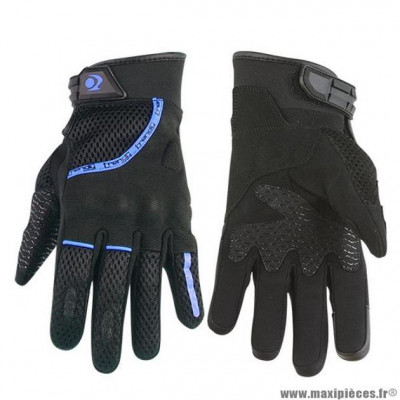 Gants marque Trendy ete gt225 - callao noir/bleu taille 07 XS