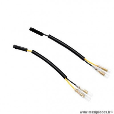 Connecteur clignotant marque Blackway pour moto honda (x2)