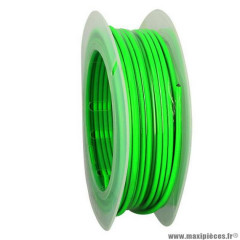 Gaine diamètre extérieur 5mm diamètre intérieur 2.6mm - vert fluo teflon (rouleau 20m)