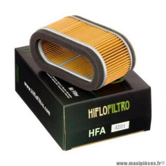 Filtre à air marque Hiflofiltro HFA4201 pour moto yamaha 400 rd european 1978-1979