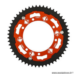 Couronne 05 marque Conti pour mécaboite sherco enduro/sm après 2003 428 53 dents d110 fix 3x2 couleur rouge