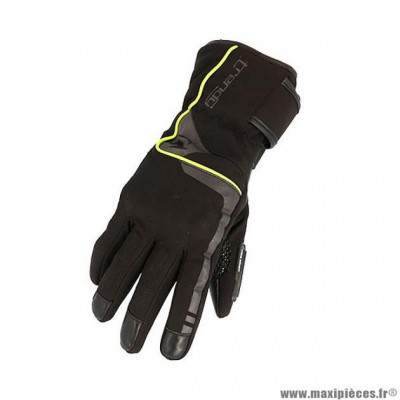 Gants marque Trendy hiver gt630 akutan noir/jaune fluo taille 07 XS