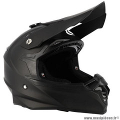 Casque cross marque Trendy t-904 couleur noir mat taille 61-62 XL