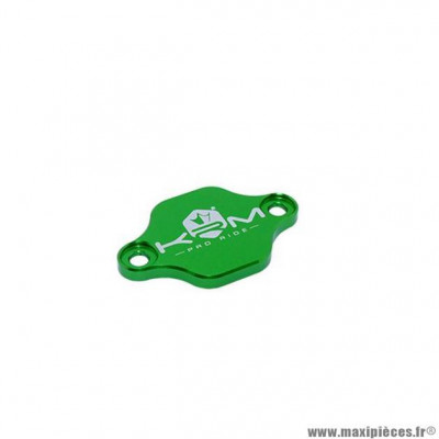 Obturateur pompe à huile marque KRM pour mécaboite derbi/am6 couleur vert