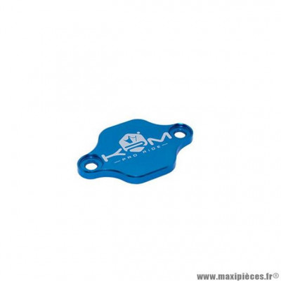 Obturateur pompe à huile marque KRM pour mécaboite derbi/am6 couleur bleu