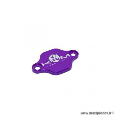 Obturateur pompe à huile marque KRM pour mécaboite derbi/am6 couleur violet