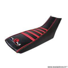 Housse de selle marque KRM pro ride pour mécaboite derbi drd x-treme/drd racing 2011-2017 couleur rouge